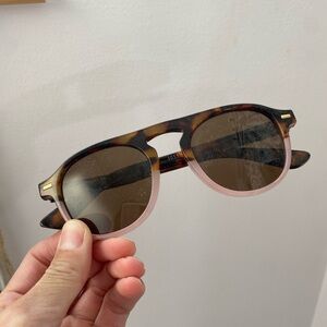 Blush and Tortoiseshell Sunglasses